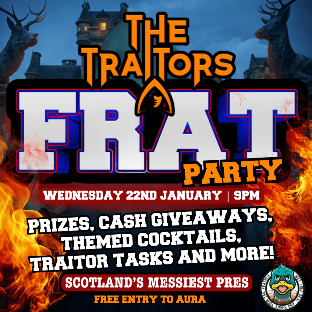 The Traitors FRAT Party