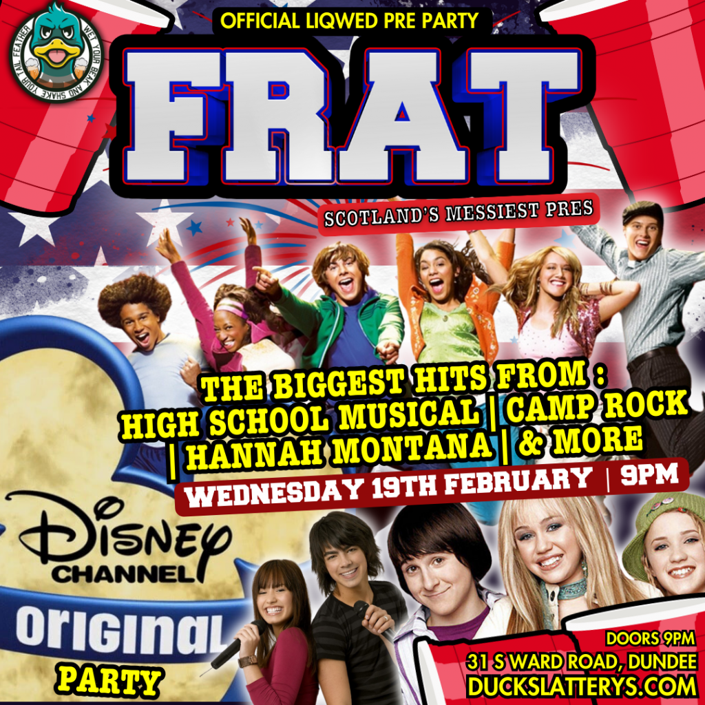 Disney Channel FRAT Party