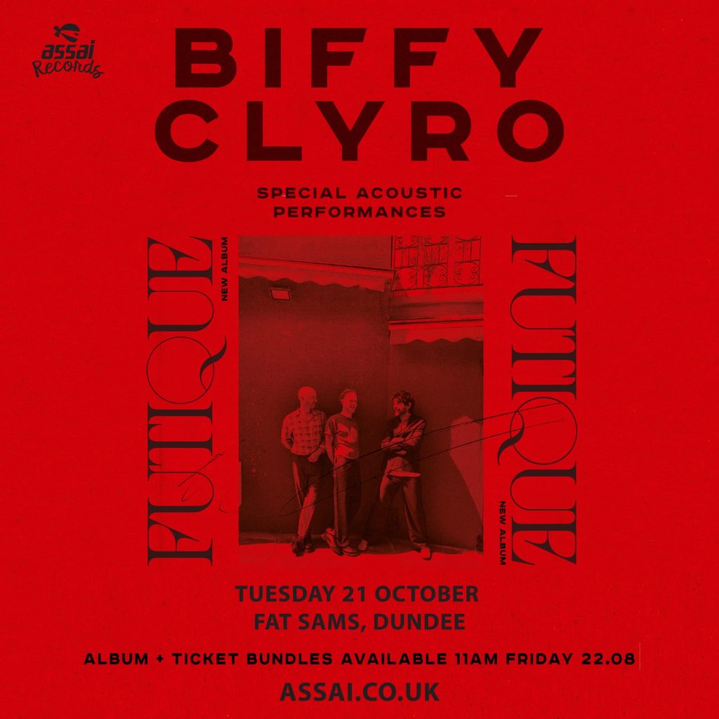 Biffy Clyro Futique Special Acoustic Show